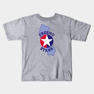 Defunct Fresno Stars WBA Basketball 1978 Kids T-Shirt